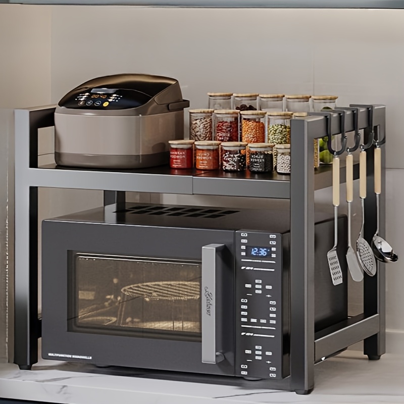 Kitchen Appliances Oven - Prateleira de Armazenamento Expansível para Cozinha,