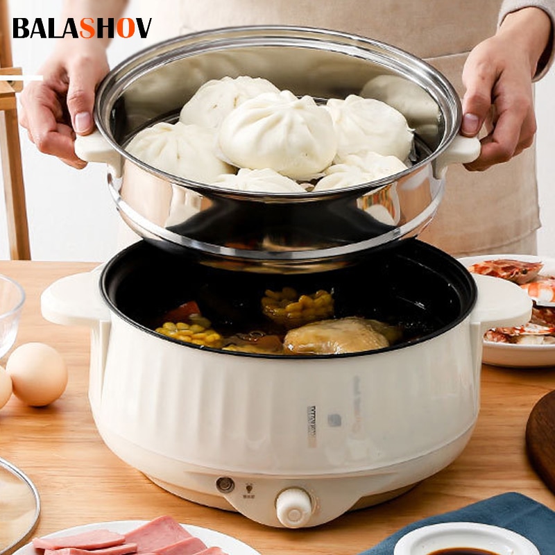 Fondue Set Electric - 220V Multi Fogões Única/Dupla Camada Pote