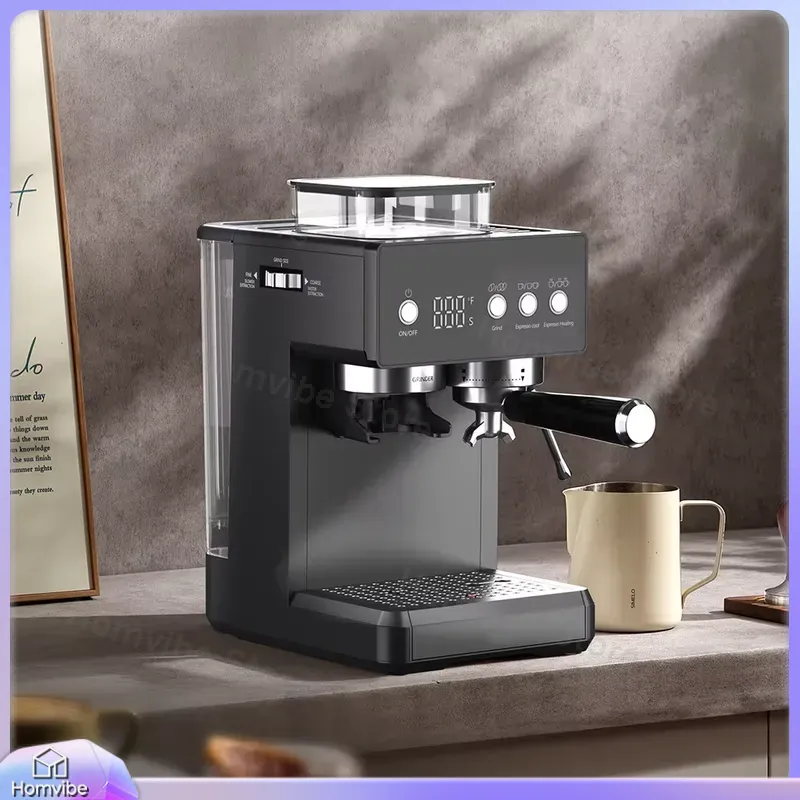 Milk Frother Automatic - Máquina de Espresso Semi-Automática 3 em