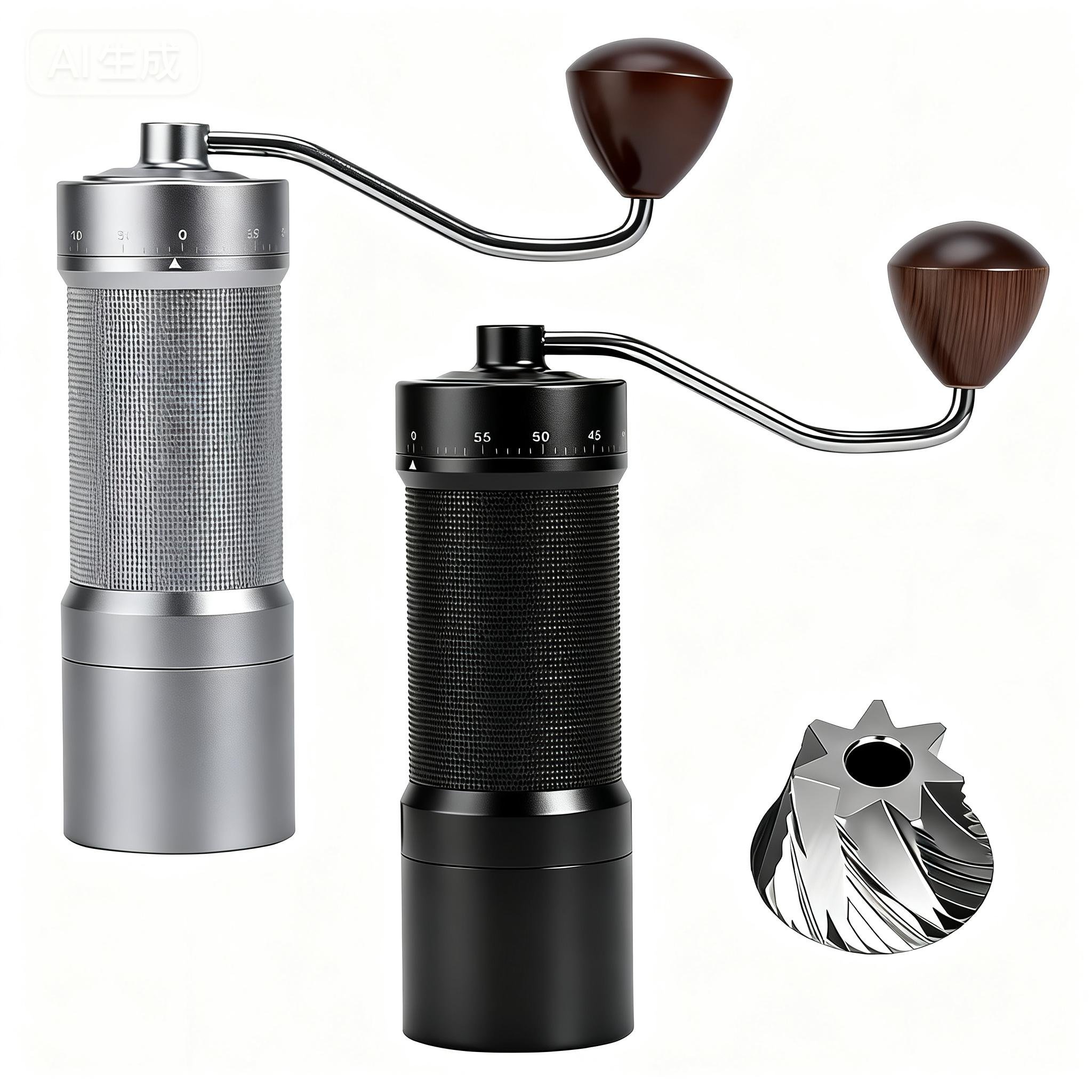 Coffee Grinder Burr - Moedor de Café Manual Magnético com