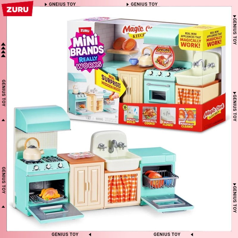 Kitchen Appliances Oven - Conjunto de Cozinha Mágica Zuru Mini