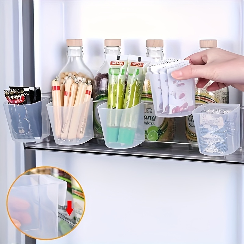 Kitchen Appliances In White - 1/2 pces cestas de armazenamento multiuso,