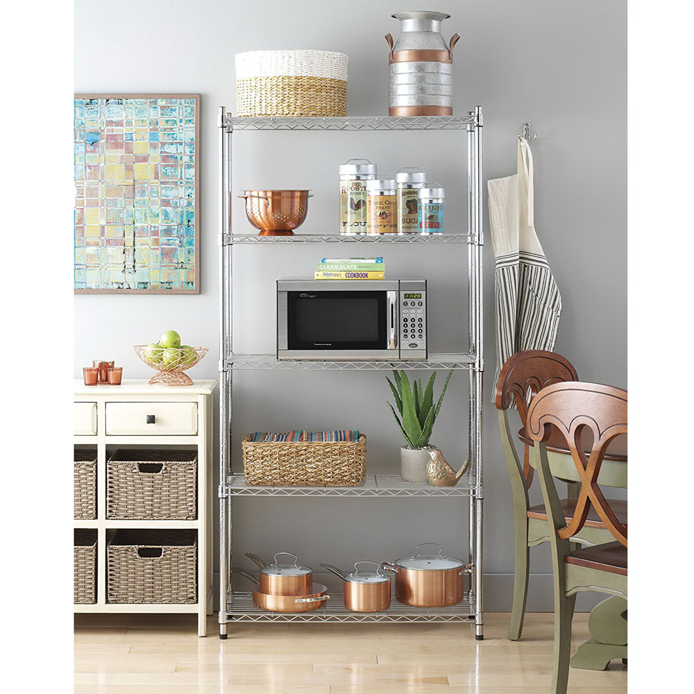 Kitchen Appliances Warehouse - Prateleiras de Armazenamento de 5 Níveis