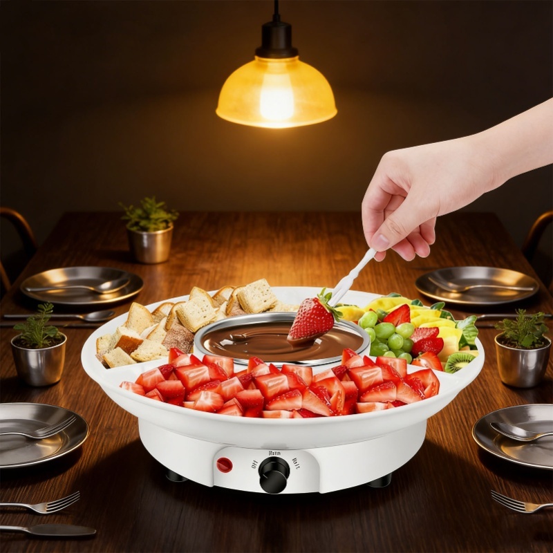 Fondue Set Electric - Conjunto de Panela Elétrica para Fondue