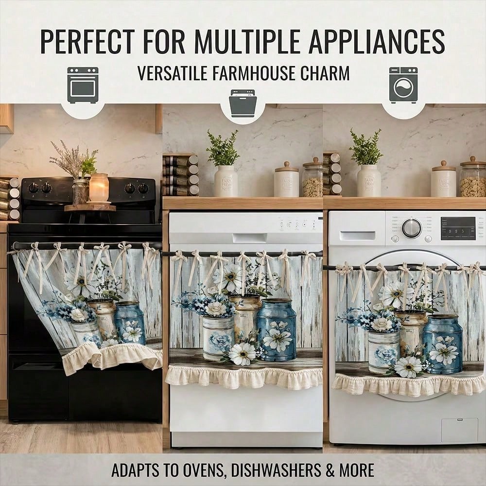 Estilo Fazenda 2D, Capa para E - Kitchen Appliances Oven avaliação e preço