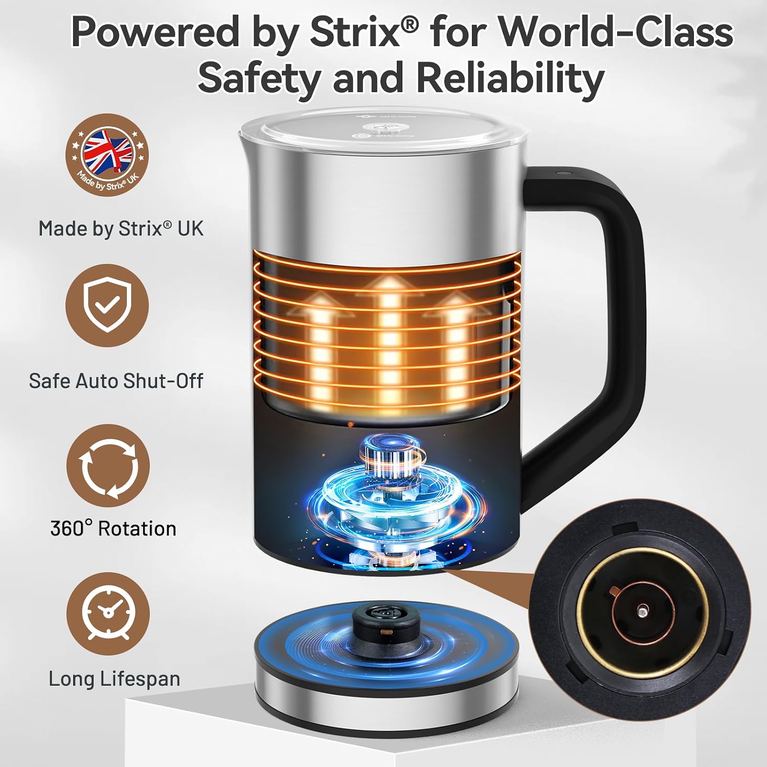 Espumador de Leite Elétrico em - Milk Frother Automatic avaliação e preço