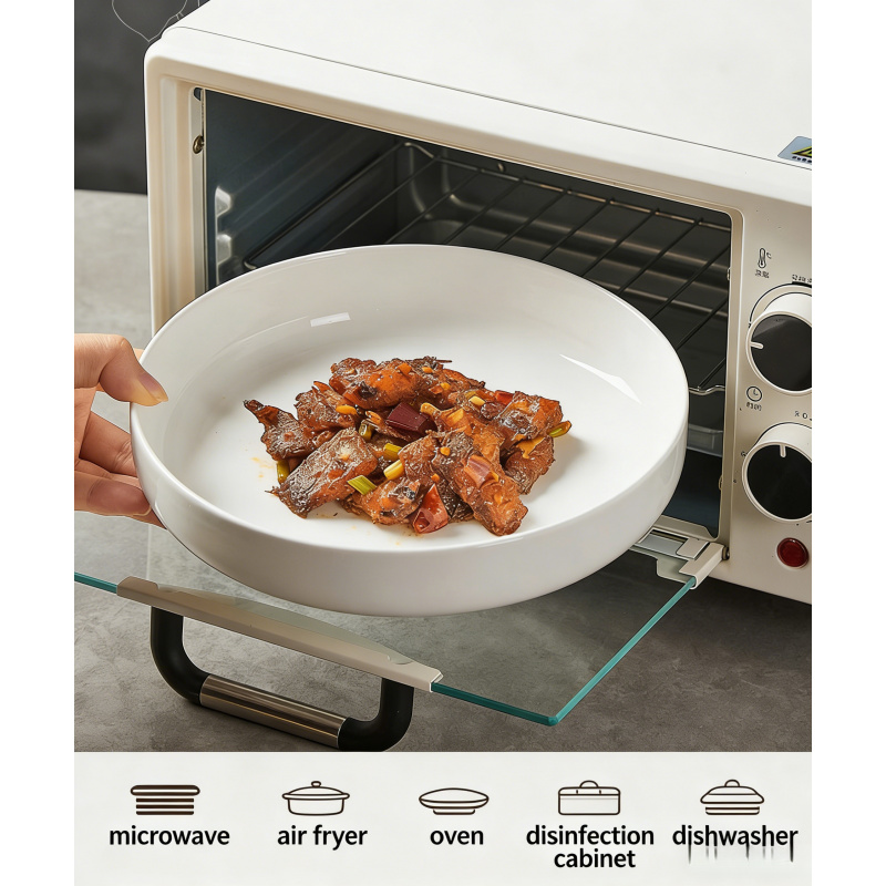 Tigela de Salada de Cerâmica B - Kitchen Appliances In White avaliação e preço