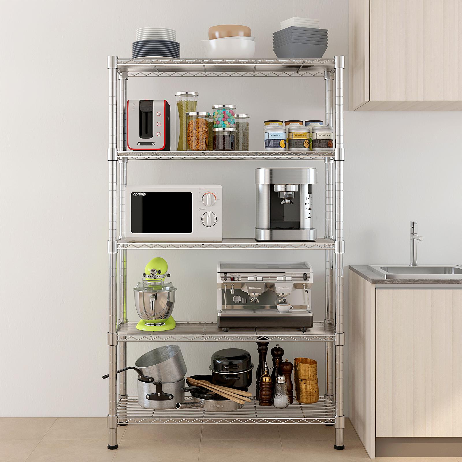Prateleiras de Armazenamento d - Kitchen Appliances Warehouse avaliação e preço