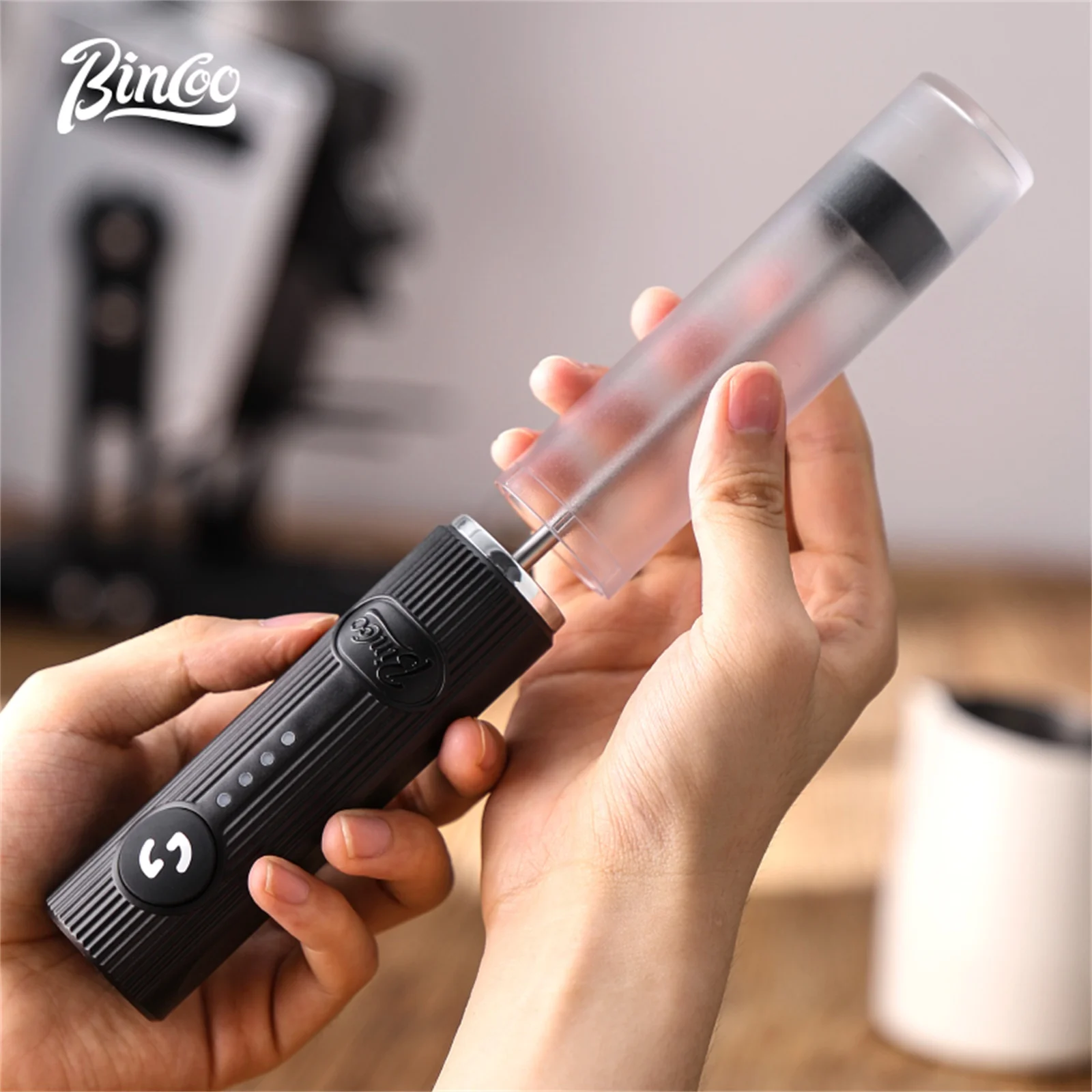 Bincoo novo espumador de leite - Milk Frother Automatic avaliação e preço
