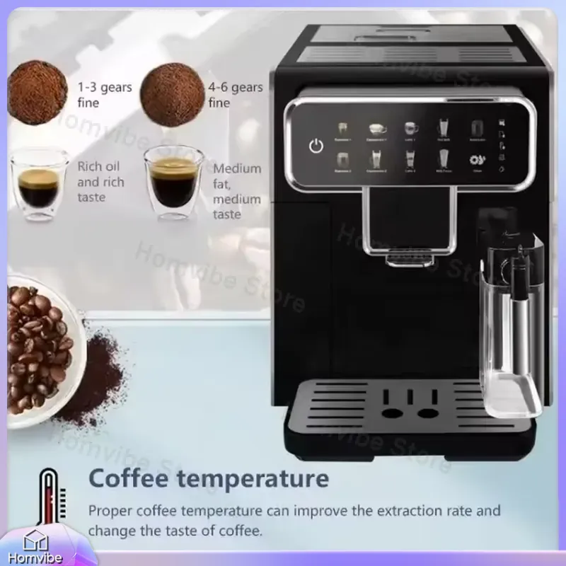 Máquina de Café Expresso 6 em  - Milk Frother Automatic avaliação e preço