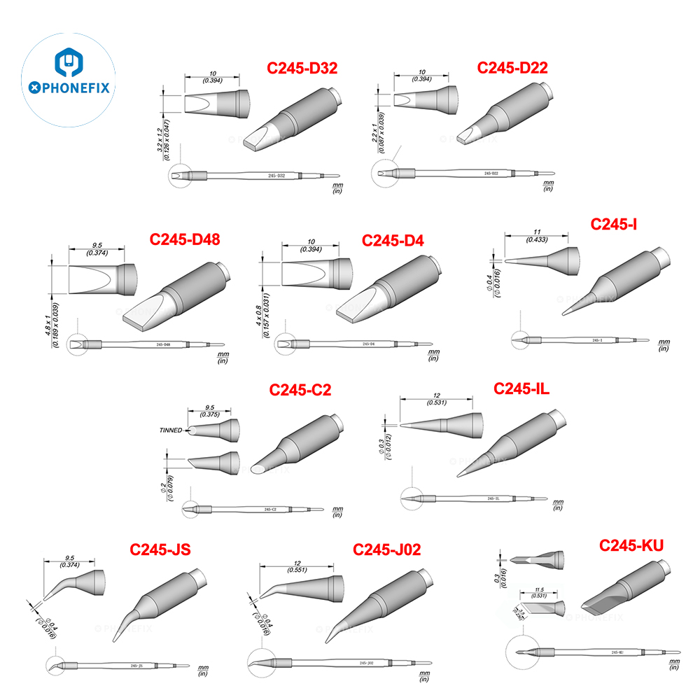 Pontas da série oem c245 c470  - Fondue Set Electric avaliação e preço