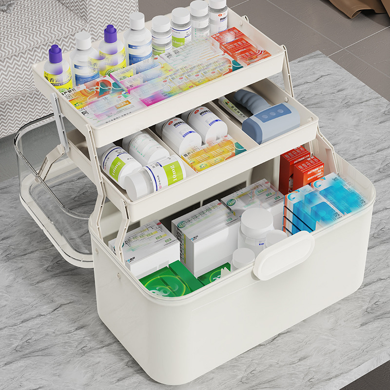 Caixa Organizadora de Medicame - Kitchen Appliances In White avaliação e preço