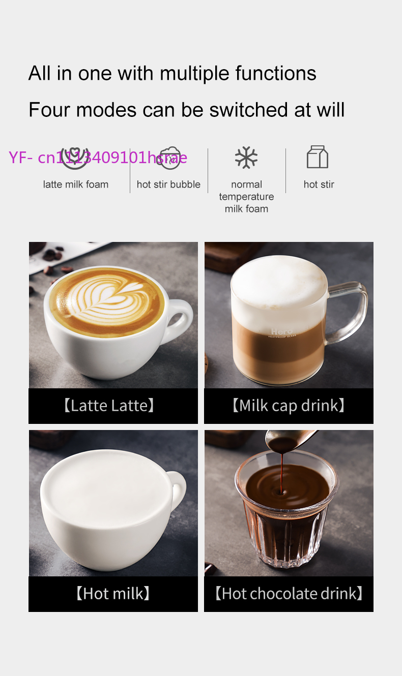 Máquina Automática Elétrica de - Milk Frother Automatic avaliação e preço