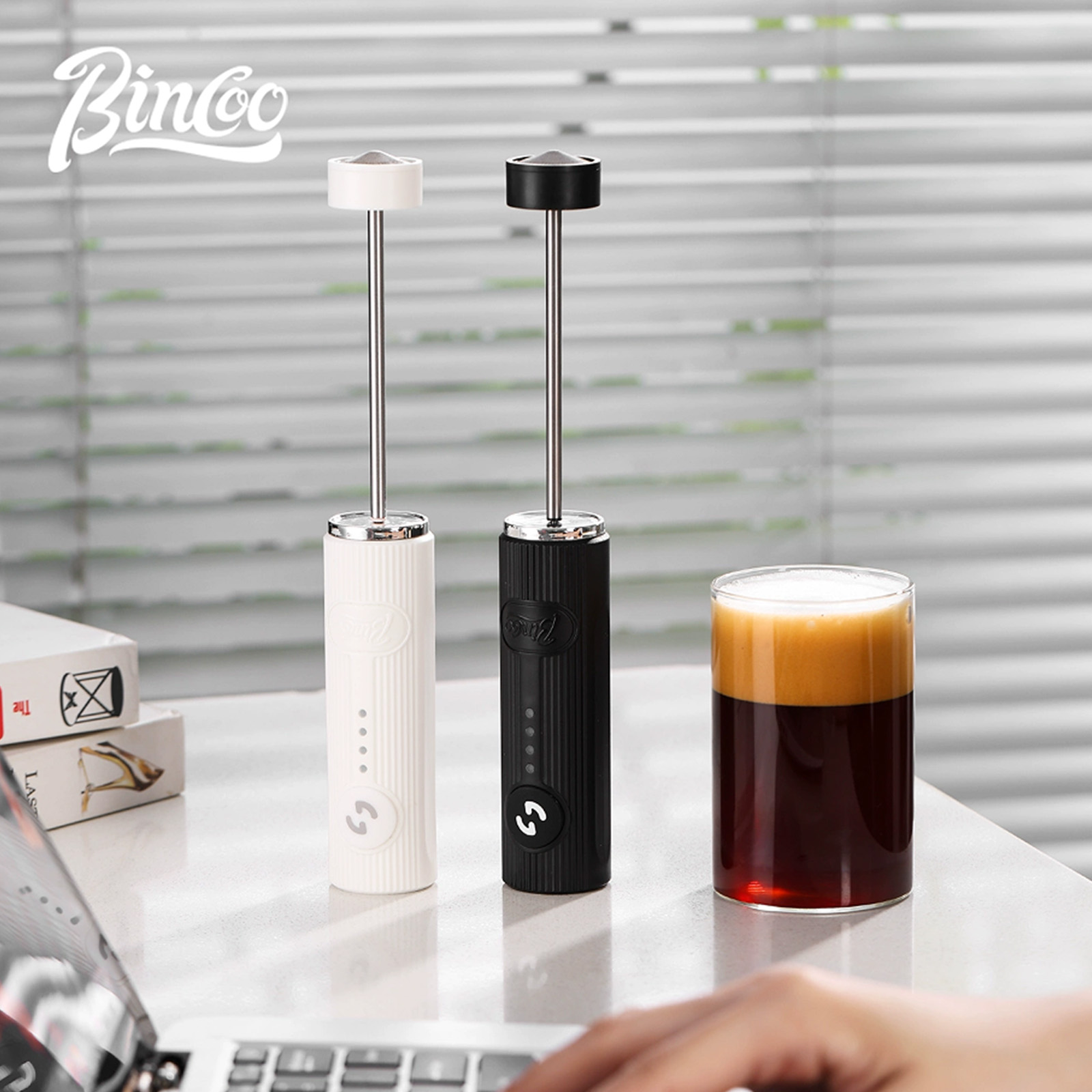 BINCOO Espuma de Café Elétrica - Milk Frother Automatic avaliação e preço